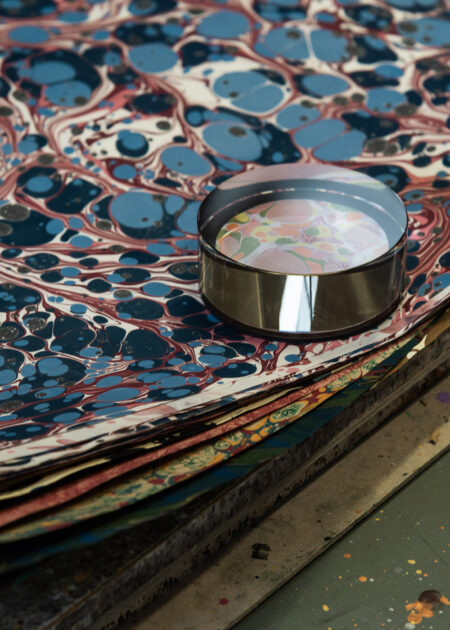 A Lesson in Craft: the hypnotic world of paper marbling expert Jemma Lewis