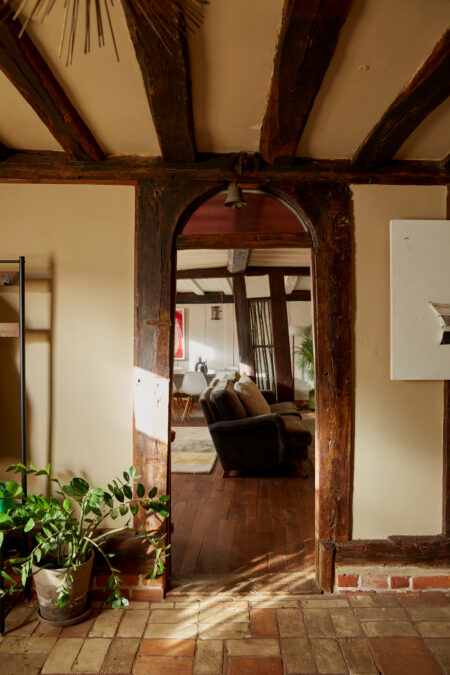 A Private View: opposites attract in a 17th-century timber-framed house in Suffolk